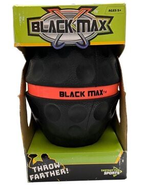 Diggin Active Black Max Foam Throw
Youth Football, Black with Neon Orange, NWT